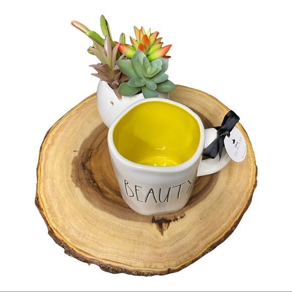 Rae Dunn “BEAUTY” Beauty & The Beast Belle Disney Princess Double-Sided Mug - Picture 7 of 7